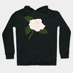 White Rose Hoodie